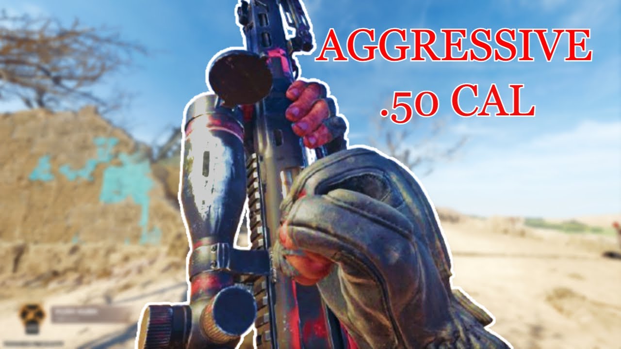 USING THE .50 CAL AGGRESSIVELY 👾