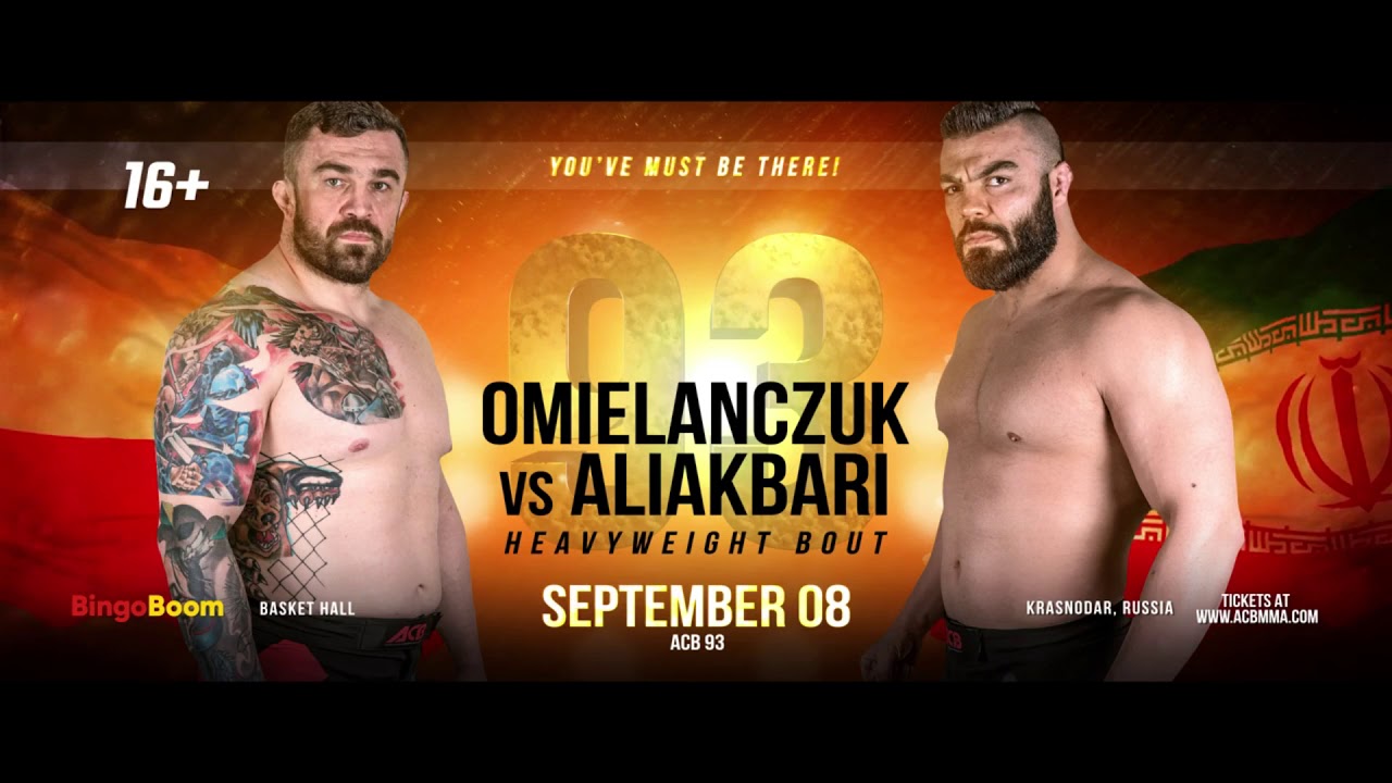 OMIELANCZUK VS ALIAKBAR ACB 89