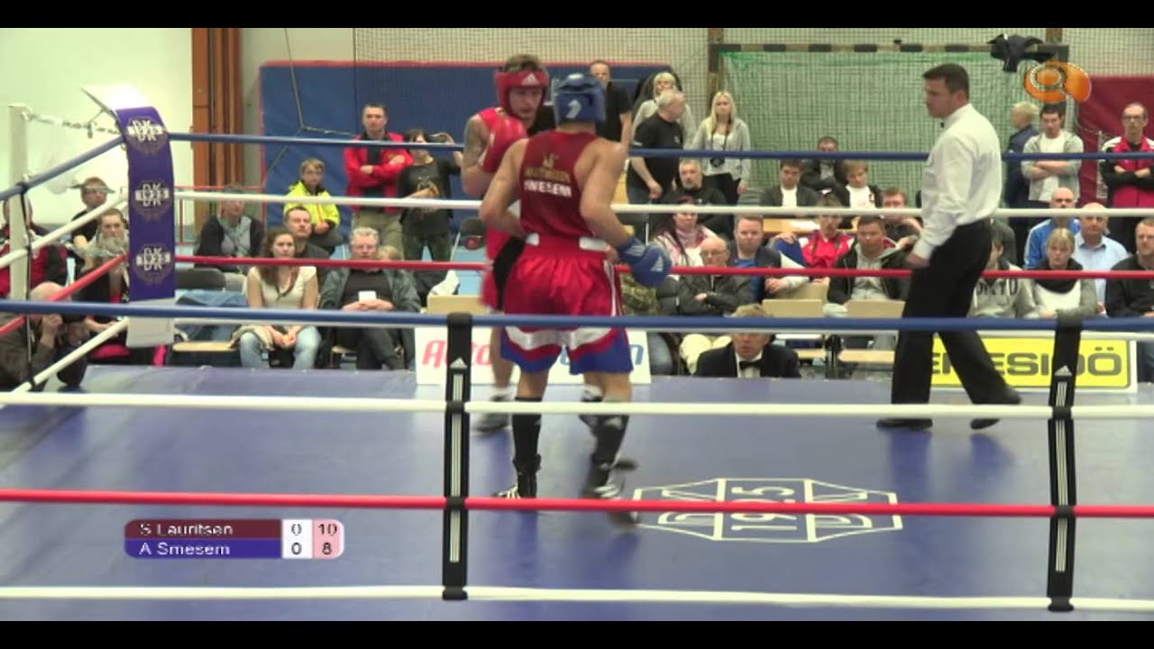 Boxning SM 2013 - Sander Lauritsen vs Amir Smesem