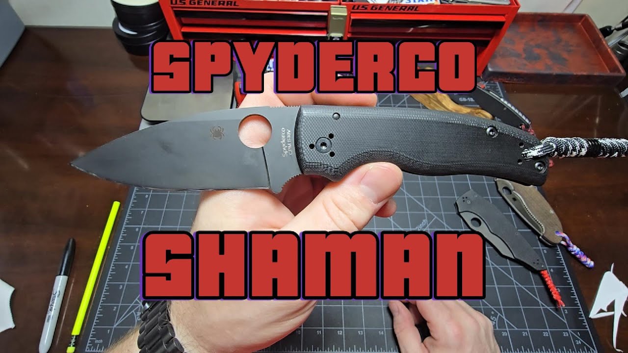 @SpydercoKnivesOfficial Shaman - Better than I expected.  Excellent Knife!