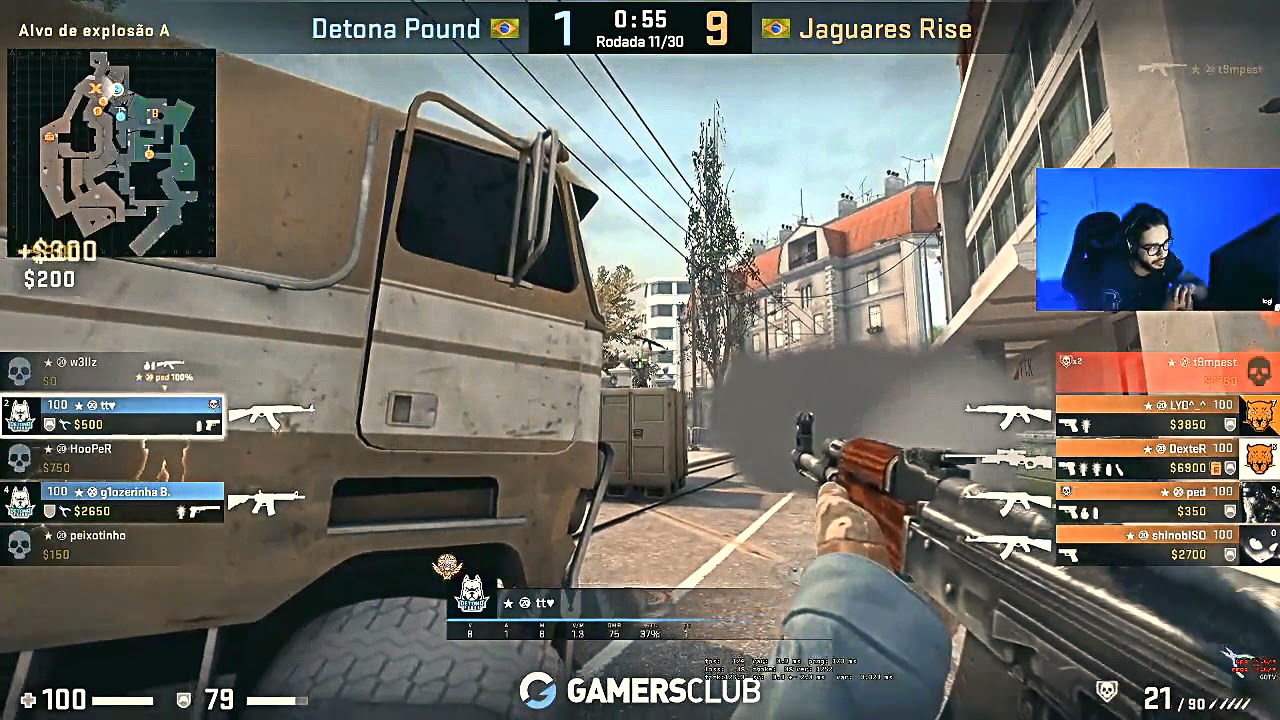 Jogadas pela DETONA POUND