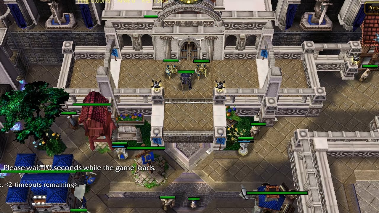 Warcraft 3 - Dark Ages Zombie Incursion 002 || Ithoria - Prince of Ithoria