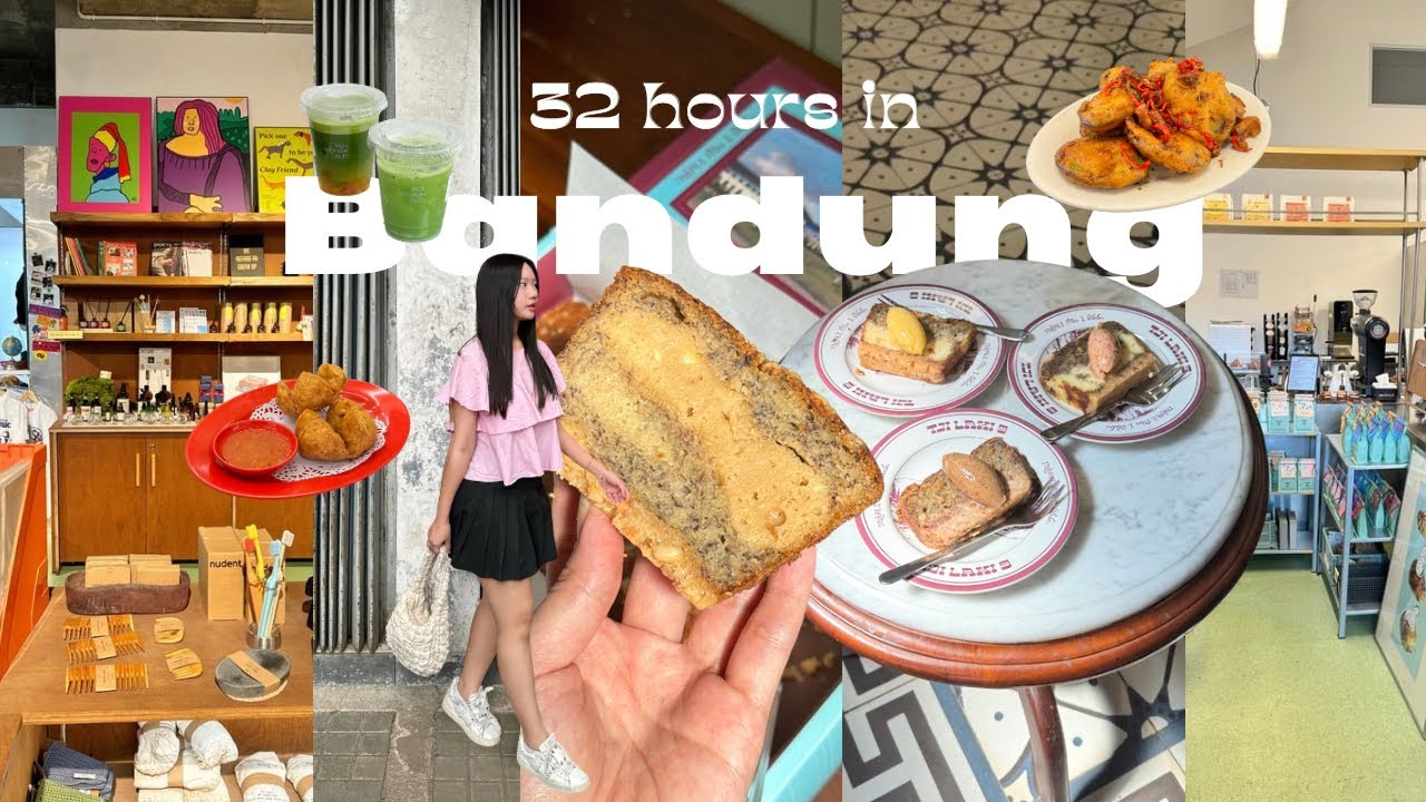 BANDUNG VLOG 🌿: популярные точки питания, отель Gaia, магазины эстетической продукции, керамика, ...