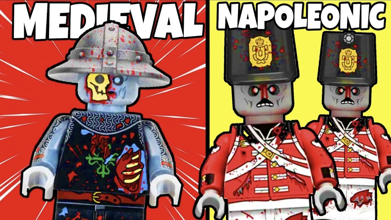 Я симулирую эволюцию АРМИИ ЗОМБИ в LEGO...