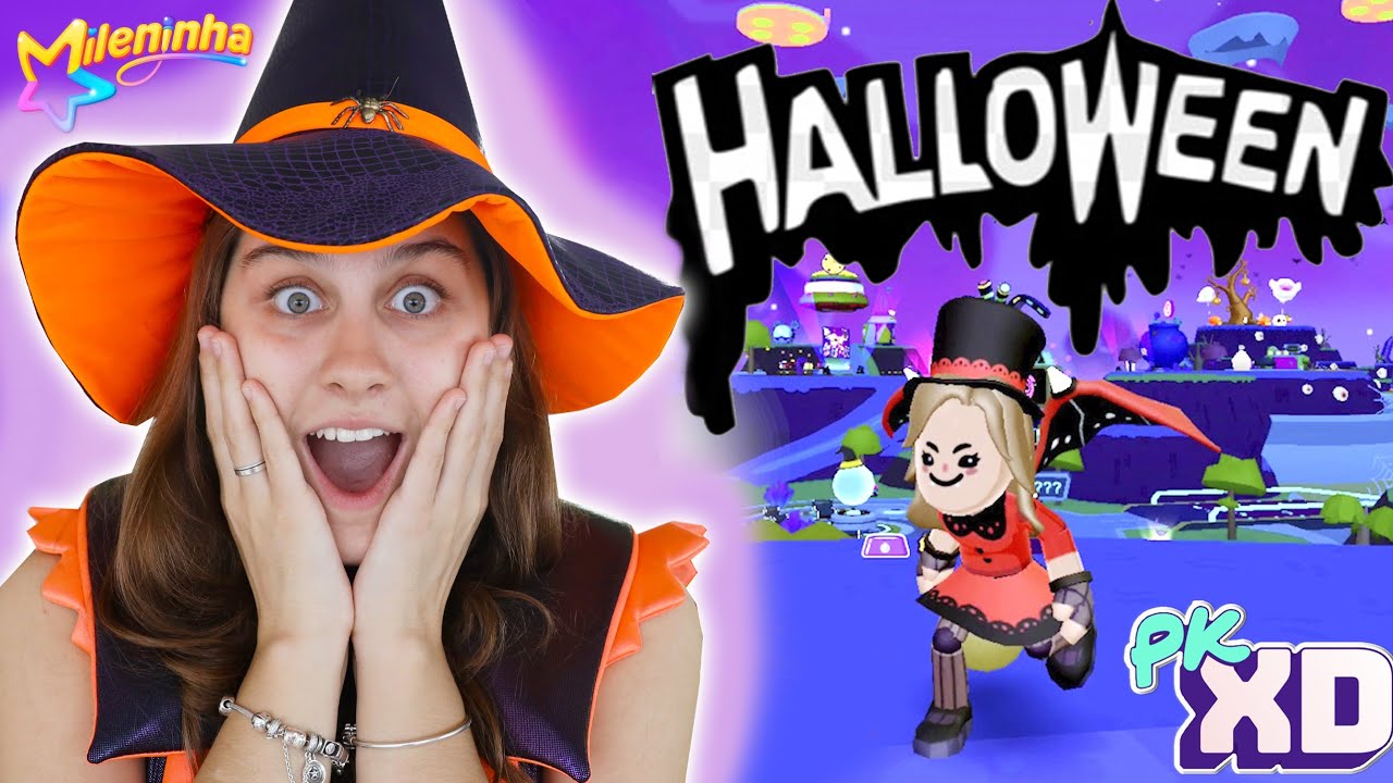 HALLOWEEN NO PK XD NOVA ATUALIZAÇÃO - Mileninha Games