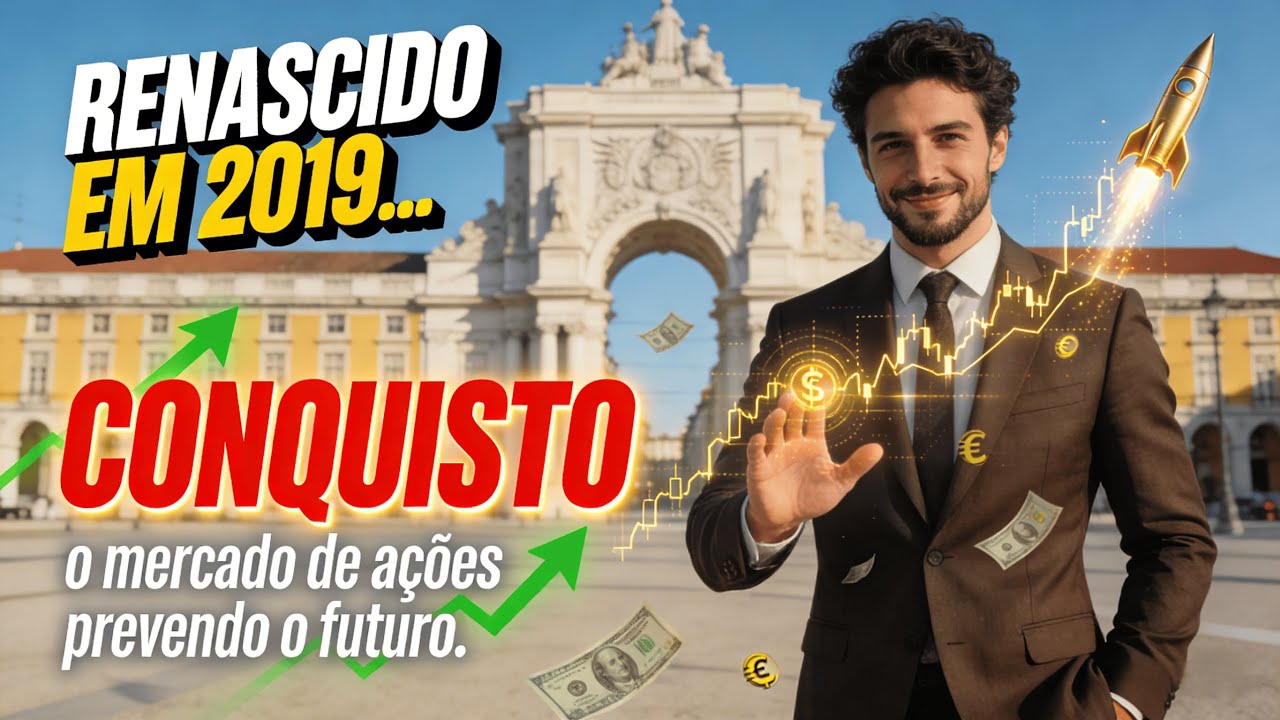 Renascido em 2019... Conquisto o mercado de ações prevendo o futuro.