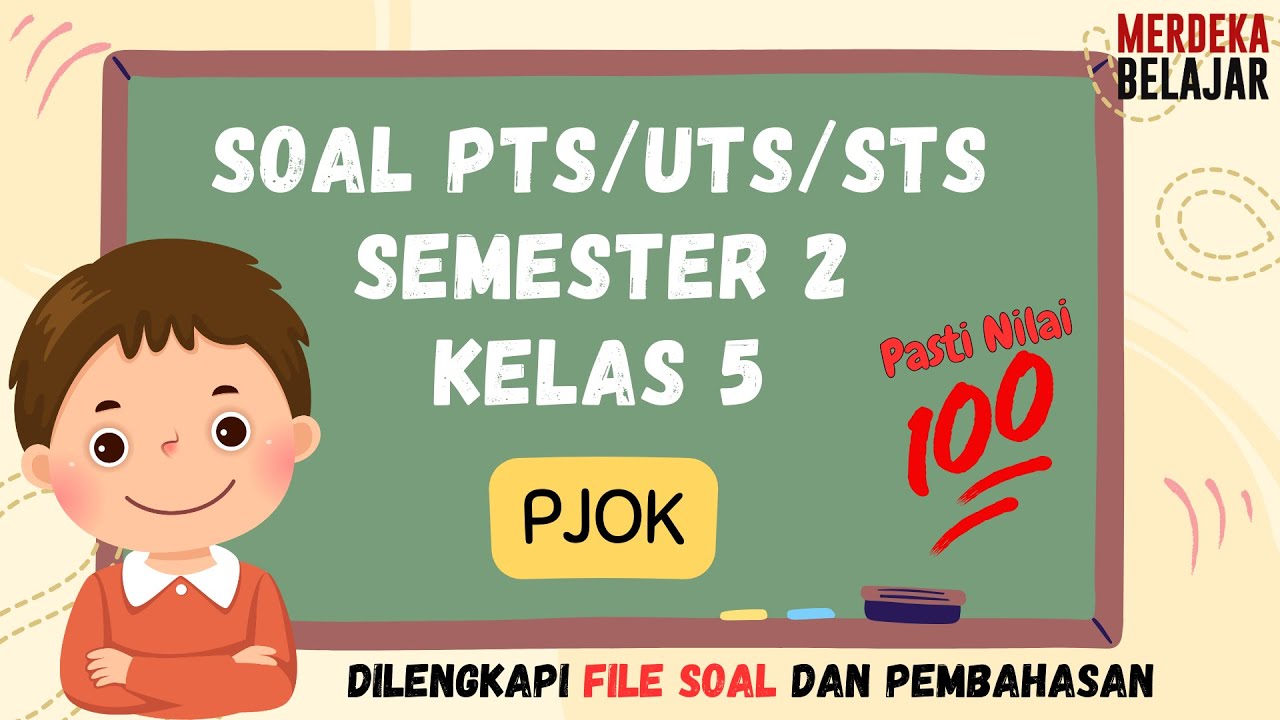 Soal PTS PJOK Kelas 5 Semester 2 Kurikulum Merdeka