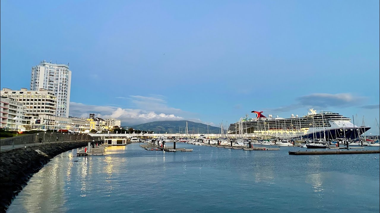 LIVE: Ponta Delgada autumnal 🍂 Thursday, Sao Miguel Azores Portugal 🇵🇹 - 13.11.2025 #weather