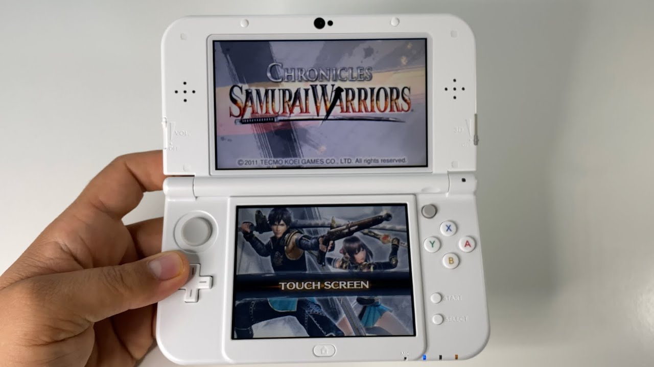 Chronicles Samurai Warriors | The New Nintendo 3DSXL handheld gameplay