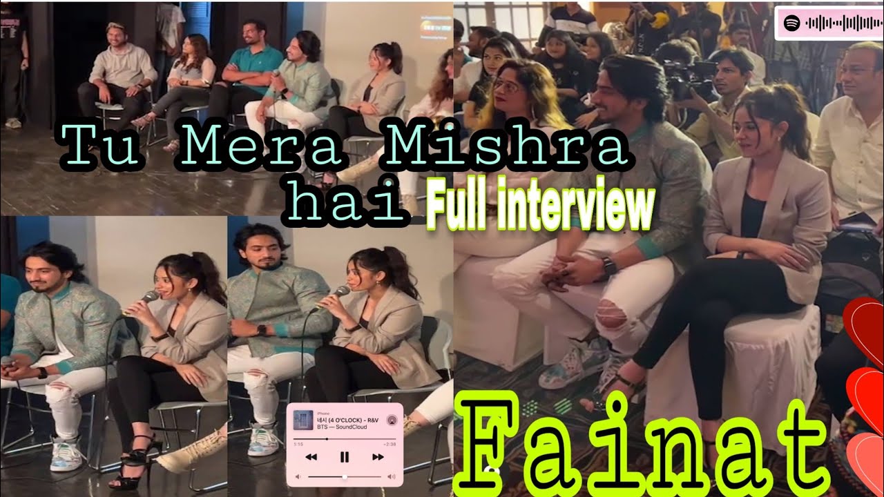 Tu Mera Misra hai Song launch Full video Faisu and jannat new song Tu mera mishra hai