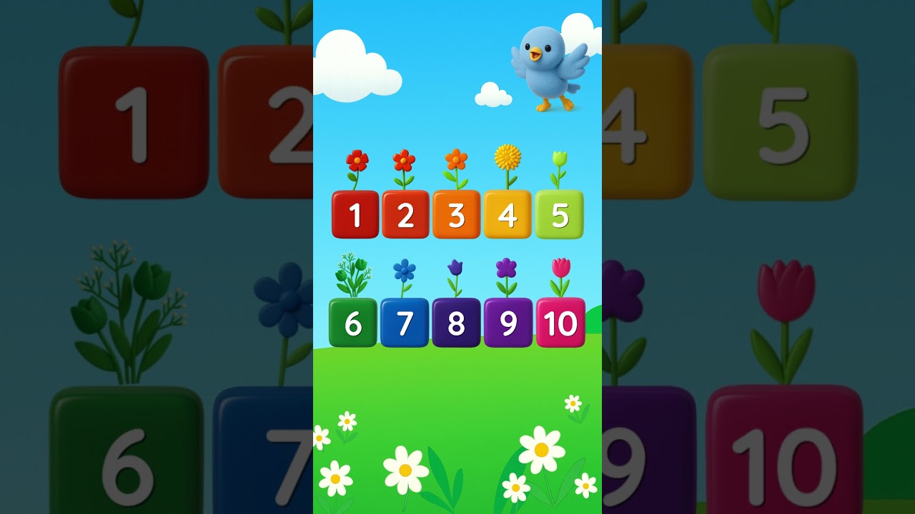 🌈 Counting Numbers Song (1&ndash;20) | Fun Numbers for Kids🎵