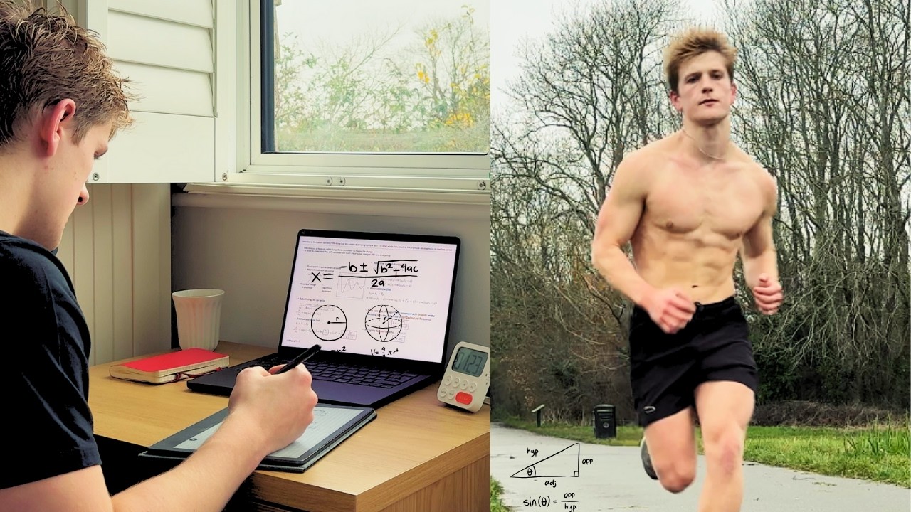 Цель – провести тяжелый день, бег, учеба, тренировки.