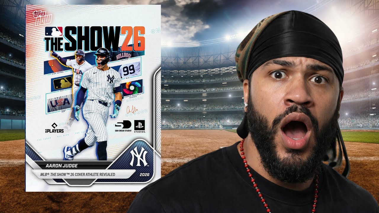 SDS Dropped a MLB THE Show 26 Aaron Judge card!...HES CRAZY!