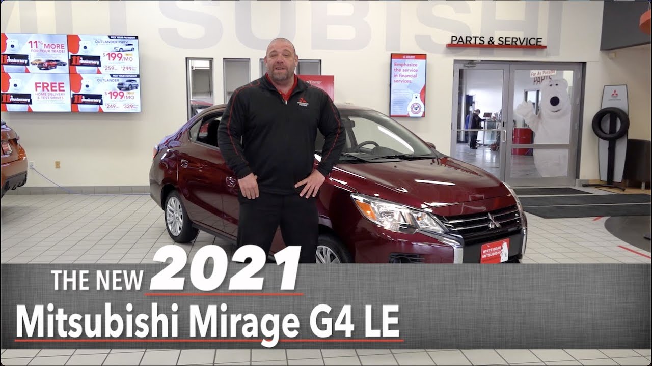 New 2021 Mitsubishi Mirage G4 LE | White Bear Lake | St Paul | Minneapolis | St Cloud | MN