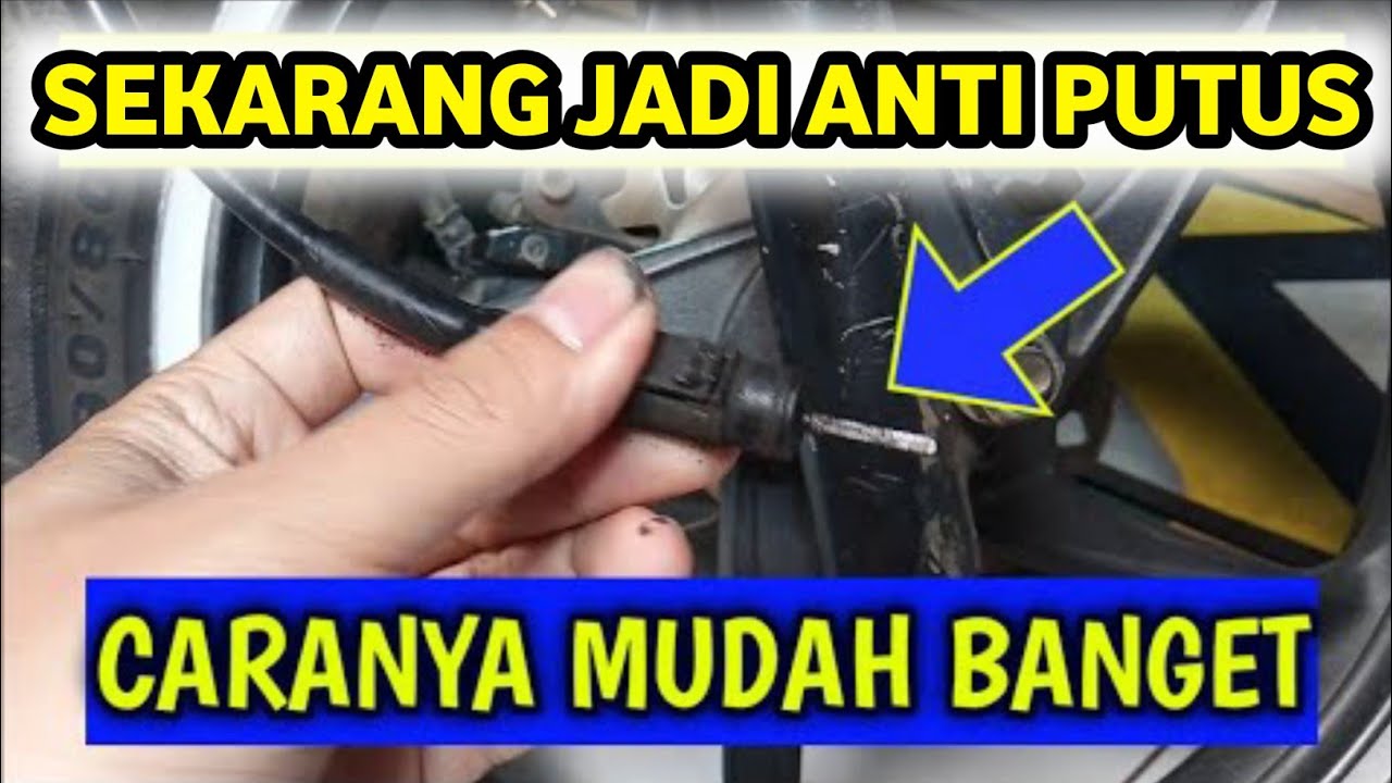 KABEL SPEEDOMETER CEPAT PUTUS, LAKUKAN TRIK INI BIAR JAUH LEBIH AWET.