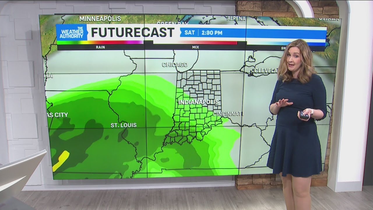 A milder and quieter week ahead