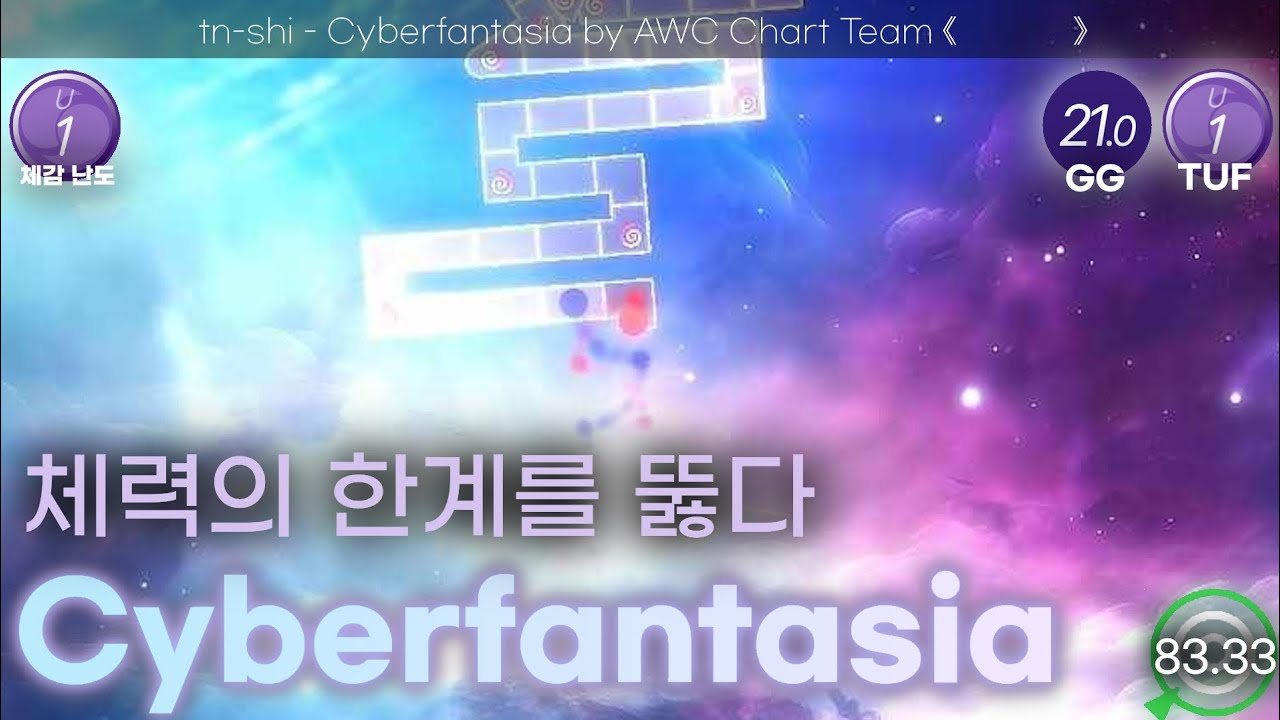 #3 / U1 (21.0) / tn-shi - Cyberfantasia by AWC Chart Team 《ㅤㅤㅤㅤㅤ》