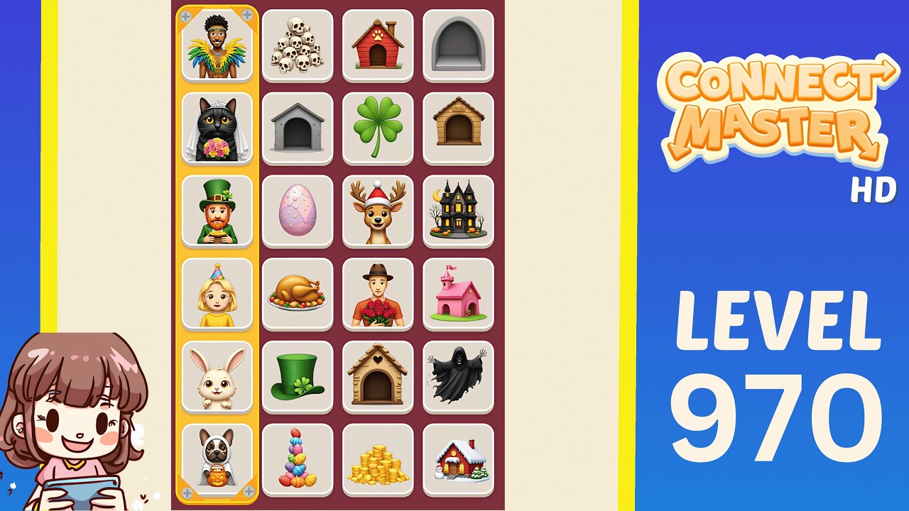 Connect Master Level 970 Solution Walkthrough