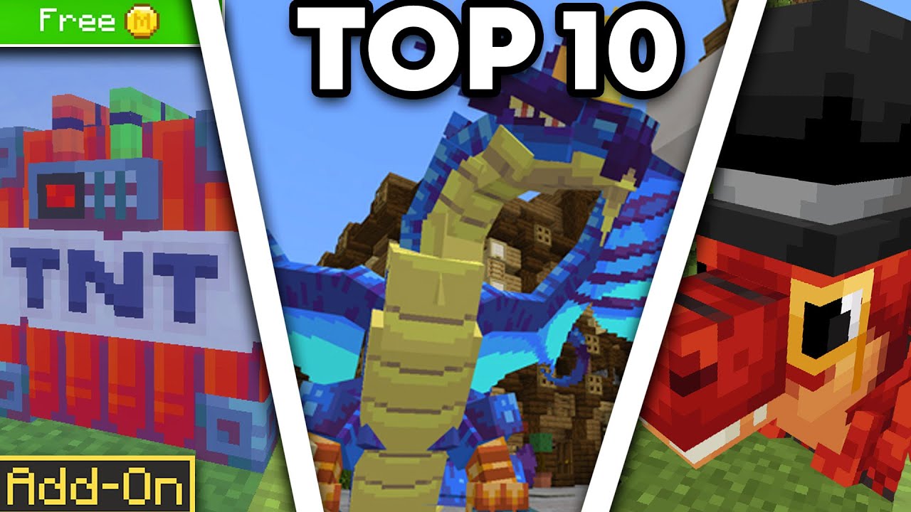 Топ-10 бесплатных дополнений для Minecraft в магазине!