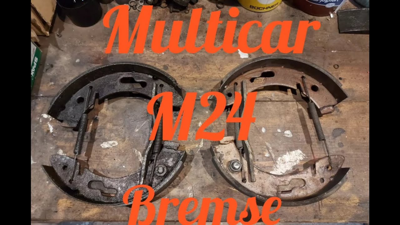 Multicar M24 Bremse Trommelbremse Teil 2  an der Vorderachse. IFA DDR Fahrzeug
