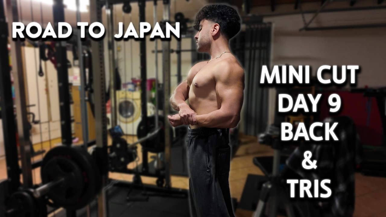 Back & Tri's |Mini cut Day 9 - FREEWILLMAXXING