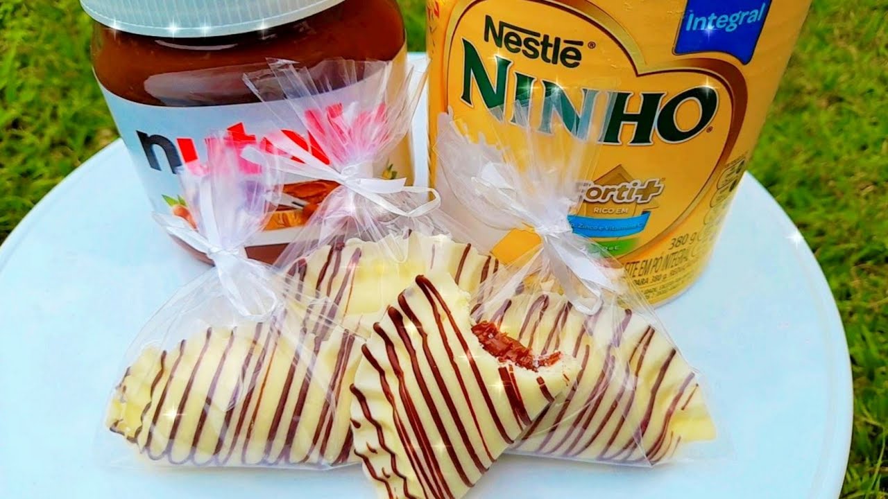 PASTEL DE LEITE NINHO COM NUTELLA