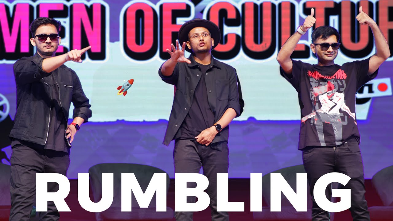 Our first LIVE show - Men of Culture Rumbling Delhi