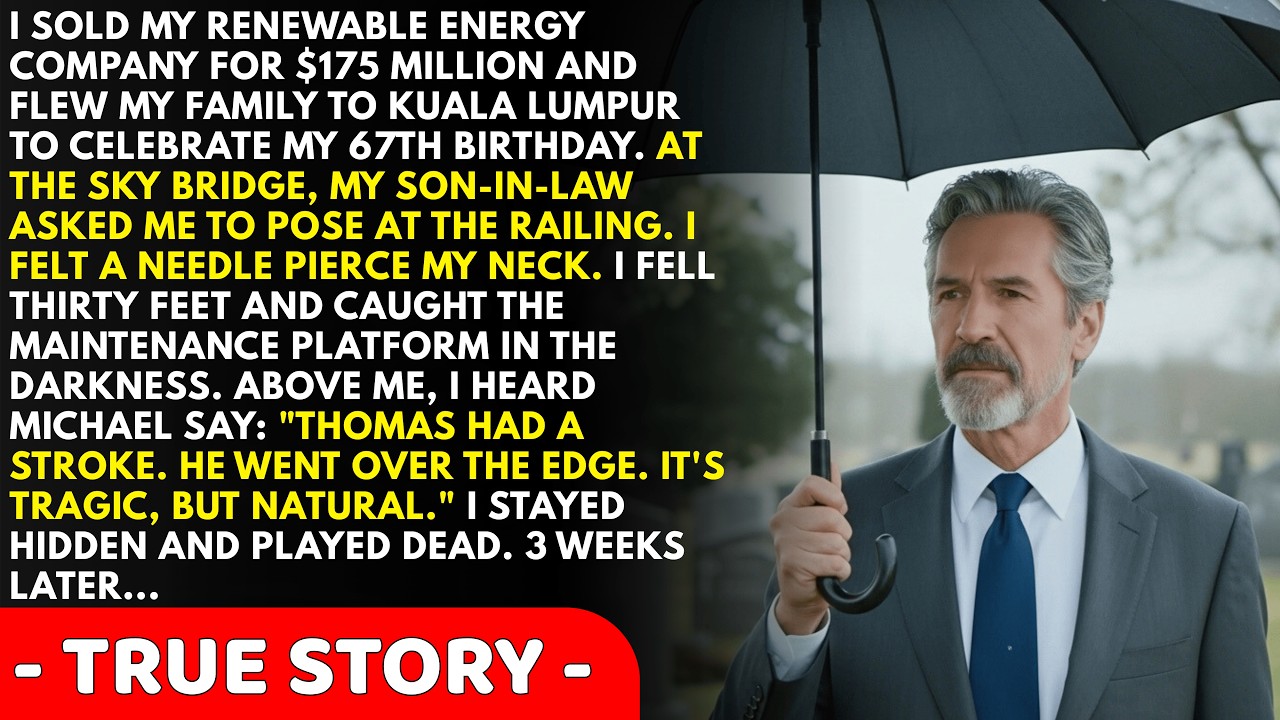 Sold My Energy Company $175M – Son-in-Law Injected Me at Sky Bridge in Malaysia!