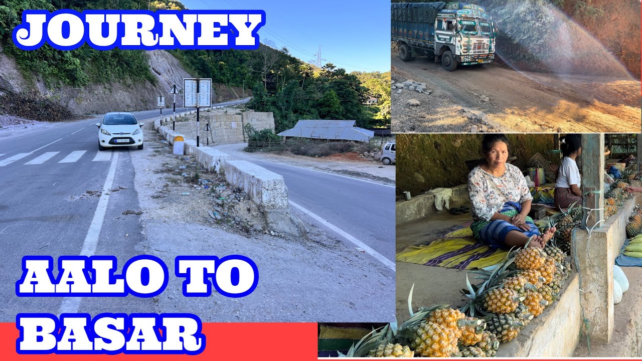 Road Conditions Of Aalo To Basar ! Arunachal Pradesh ! North East India ! India ! Bharat #india