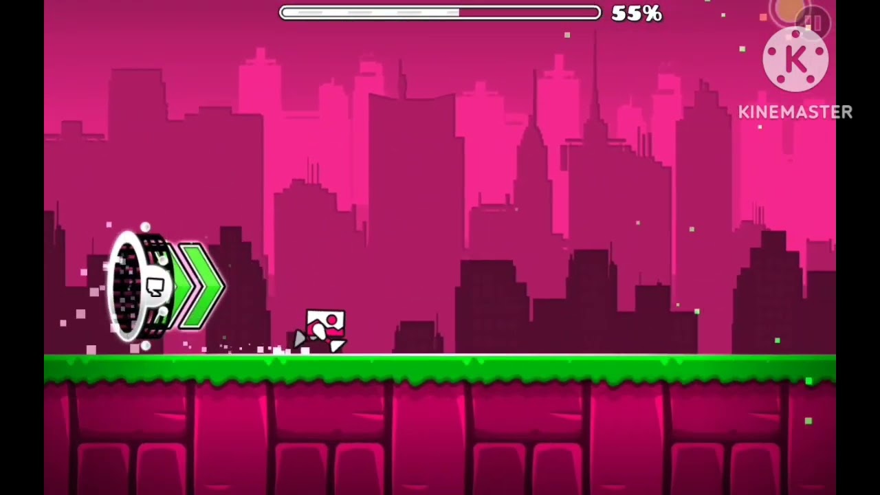 Level 1 in Geometry Dash ToTm Kung Fu Battle