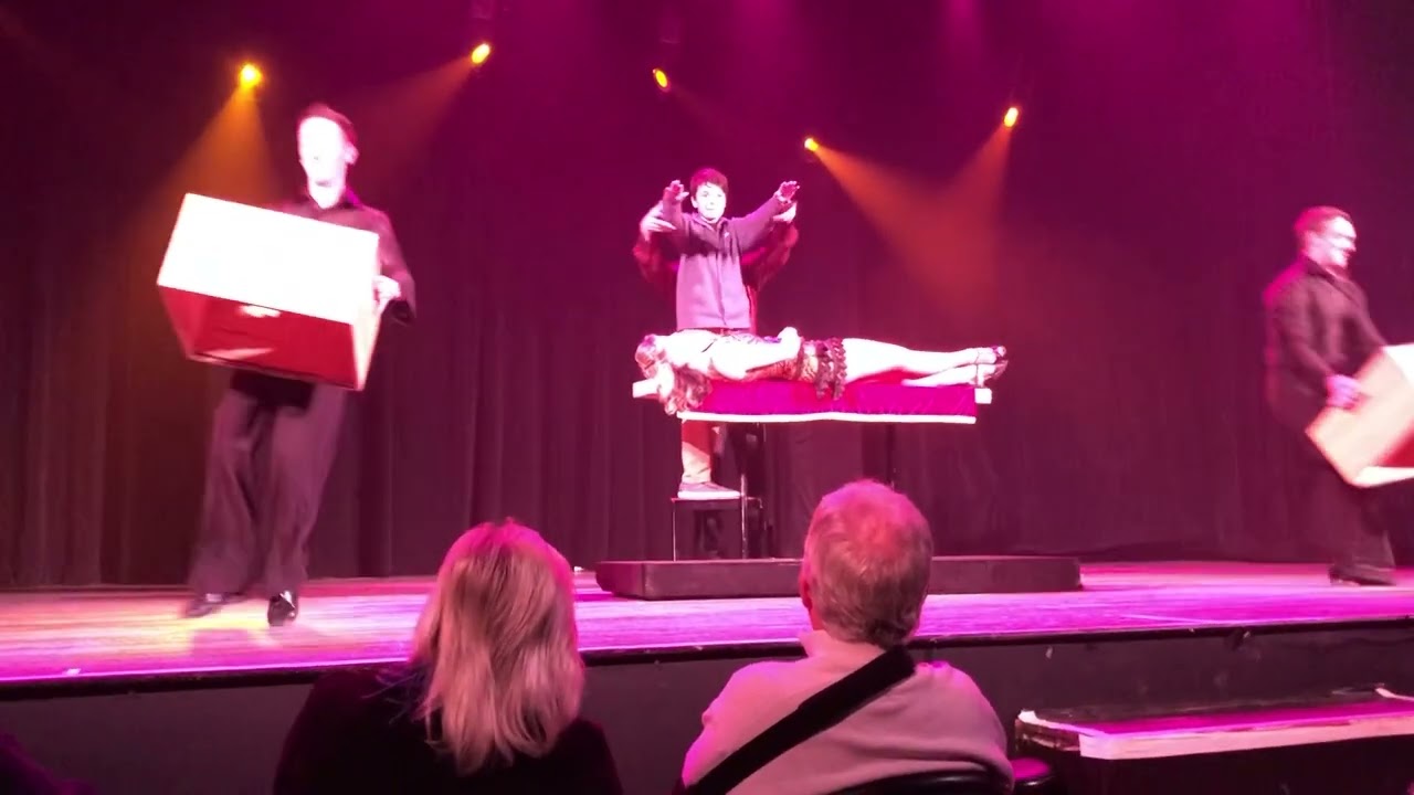 Rick Thomas magician. Laughlin 2/2019
