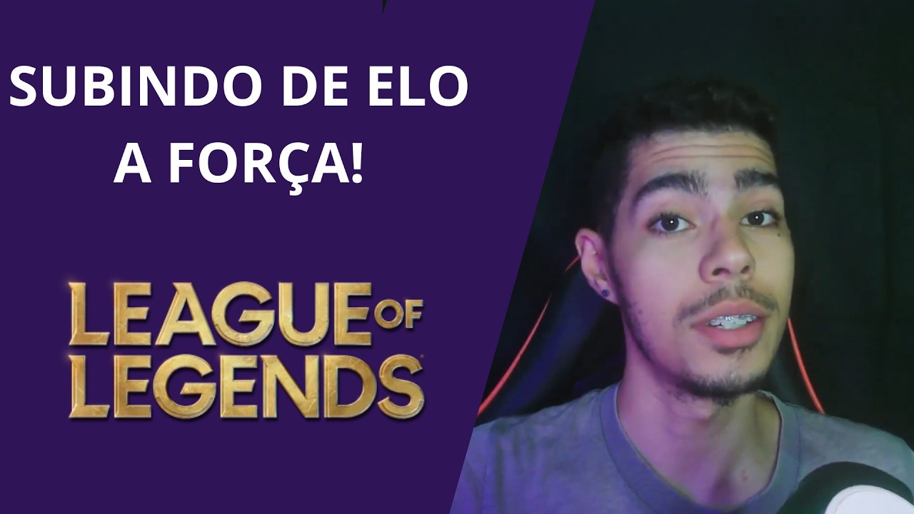 SUBINDO DE ELO ENQUANTO BATO PAPO!