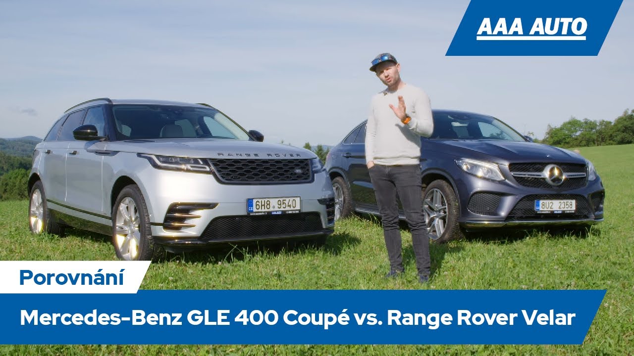 Porovnání - Mercedes-Benz GLE 400 Coupé vs. Range Rover Velar