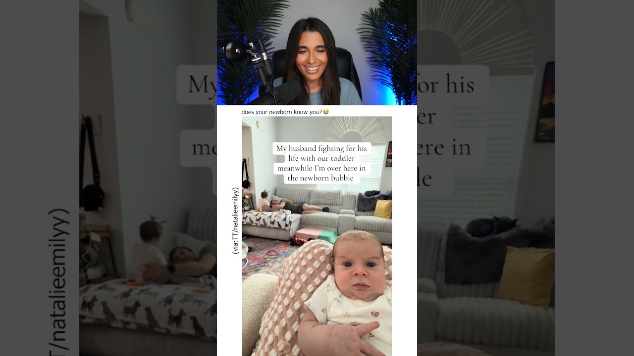 Her Newborn Baby Doesn't Know Her 😭