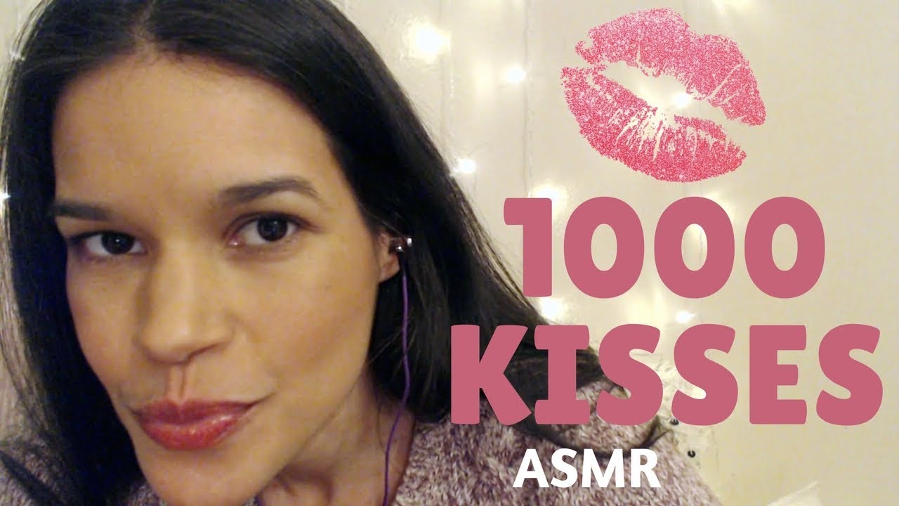 💋💋  1,000 Kisses for One Thousand Subs | ASMR Kissing Sounds | Thank You Video 💋