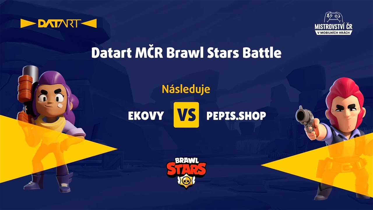 eKoVy vs. Pepis.Shop | Fin&aacute;le Datart MČR Brawl Stars Battle | Grandfin&aacute;le