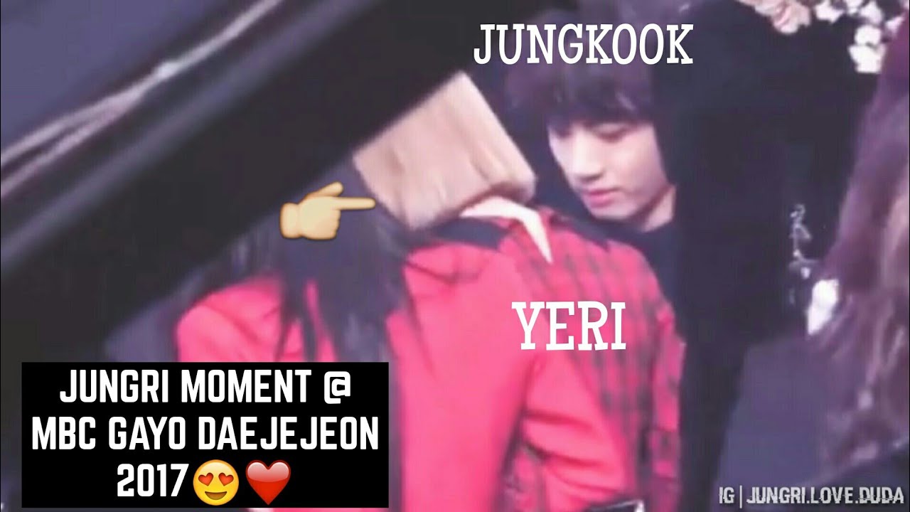 JUNGRI MOMENTS @ MBC GAYO DAEJEJEON 2017
