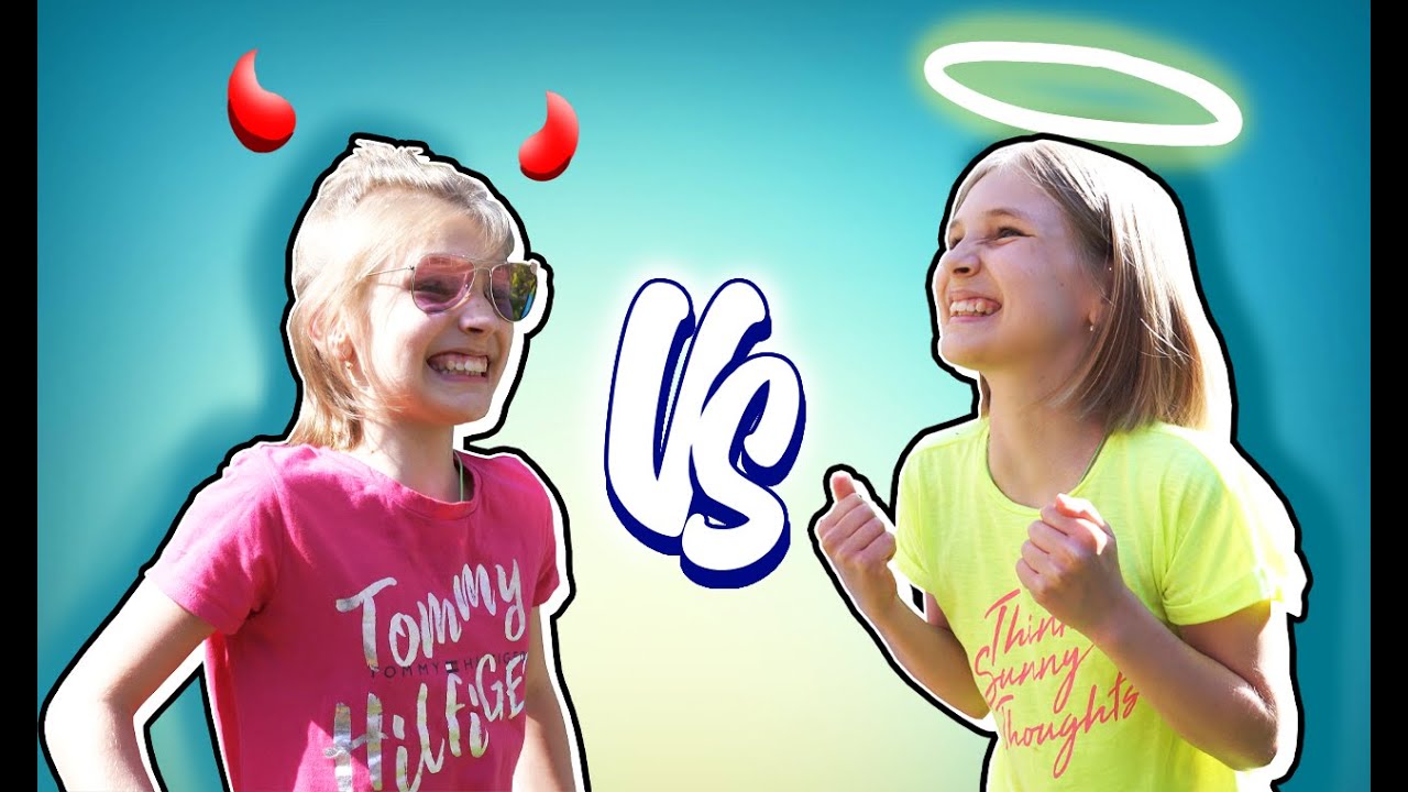 Amelia, Avelina and Akim play basketball games in the garden