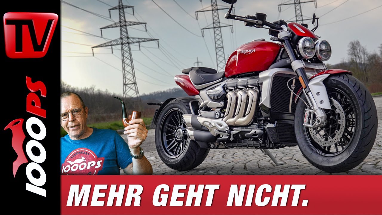 Triumph Rocket R 2020 - Urviech brüllt im Käfig
