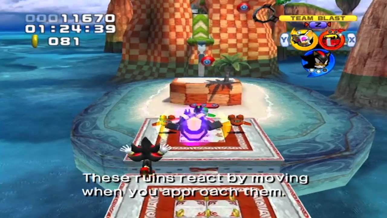 Sonic Heroes - Seaside Hill: Extra Missions