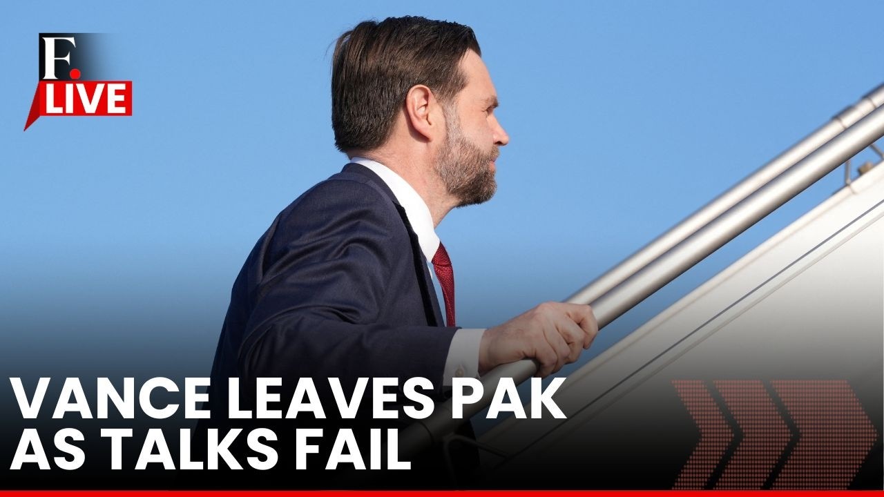 LIVE: &lsquo;Bad News&rsquo; Says JD Vance as He Departs From Pakistan After Talks Fail | US Iran War | N18G
