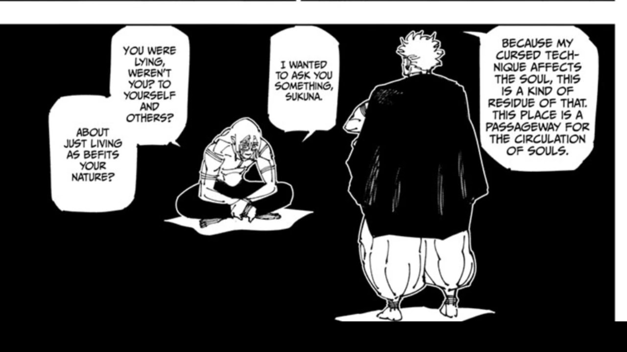 Passageway of Souls (Sukuna and Mahito's Final talk) JJK manga Dub