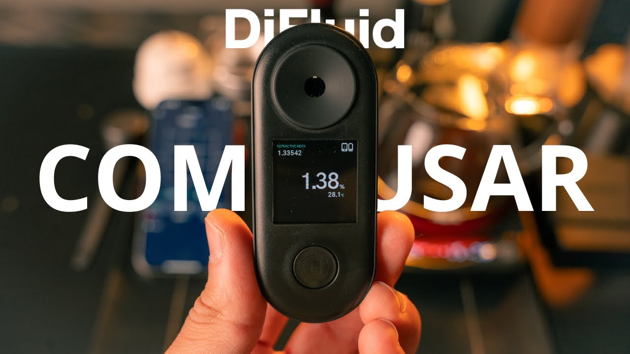 Como usar um refratômetro de café (DiFluid R2 Extract) | Não Sou Barista