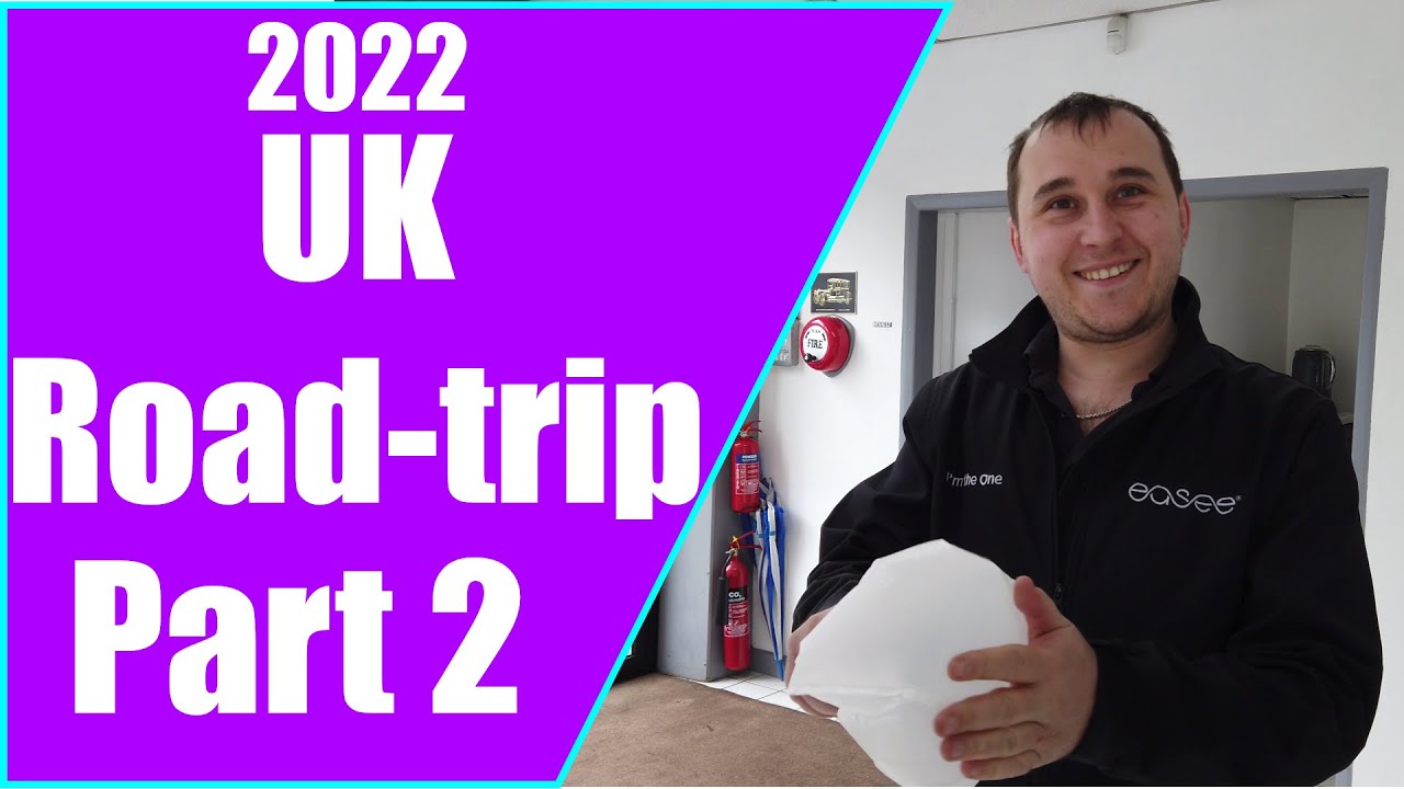 2022 UK Road Trip - Part 2 - Getting a present from EV Nick!