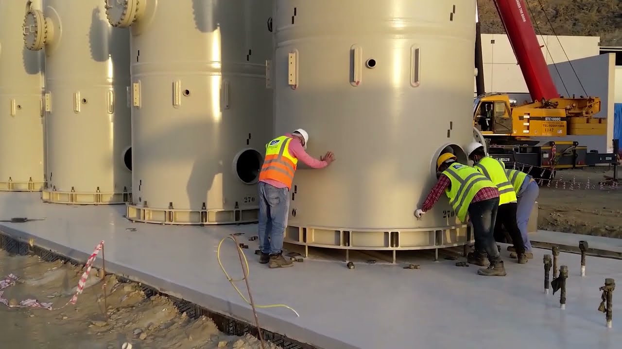 Surge Vessel Installation | Preventing Water Hammer in Pipelines & Pump Stations