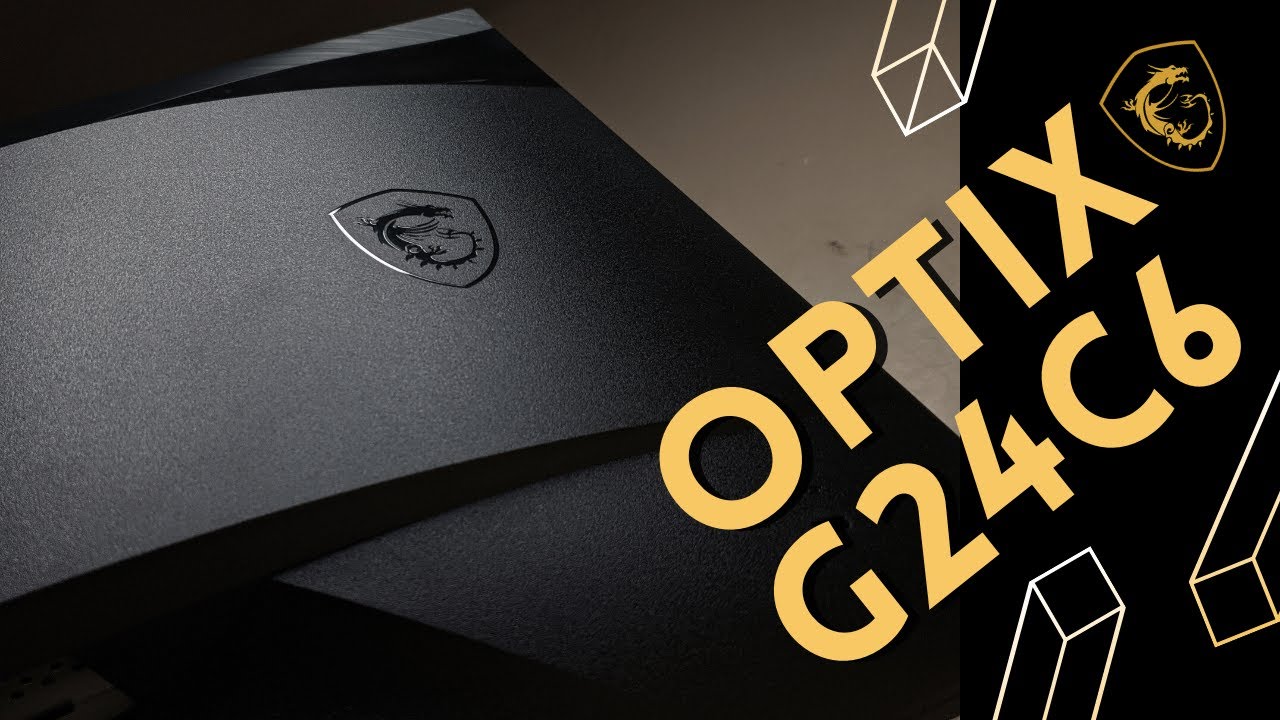 MSI Optix G24C6 - 144 Hz 1ms Curved Gaming Monitor [Unboxing] 2022.