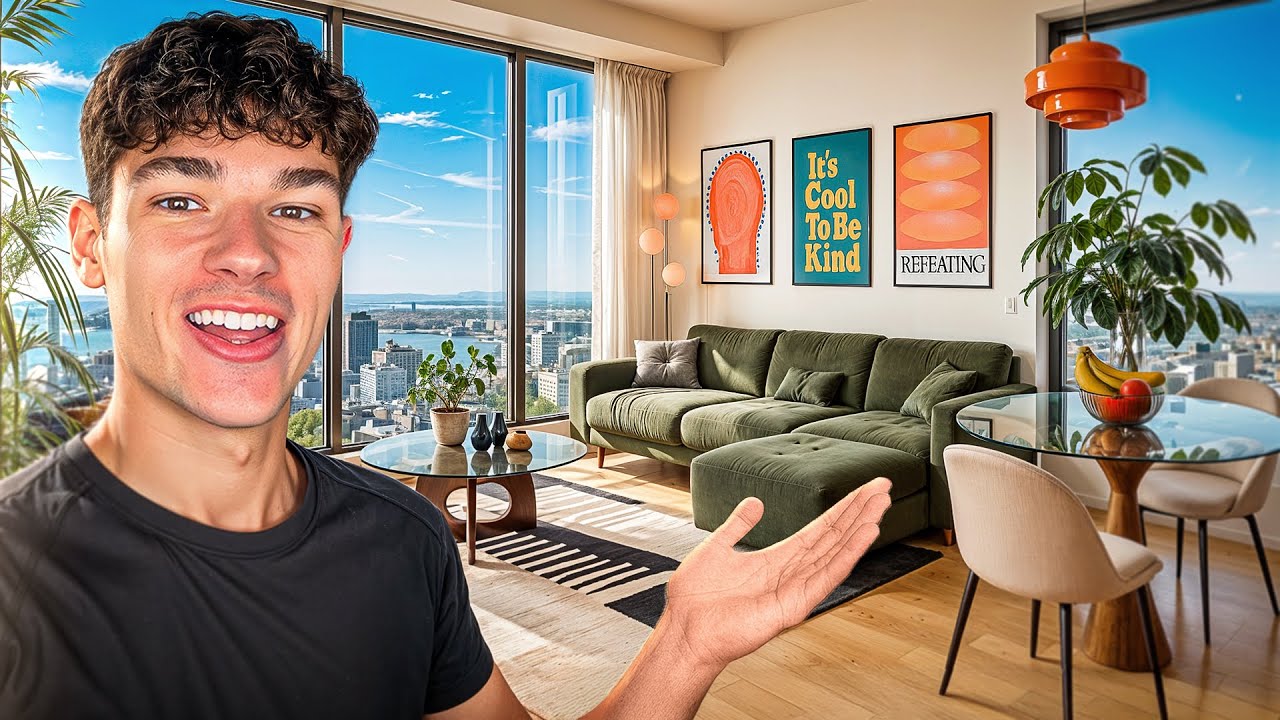 MON NOUVEL APPARTEMENT À MONTRÉAL (mieux qu'un hôtel!)