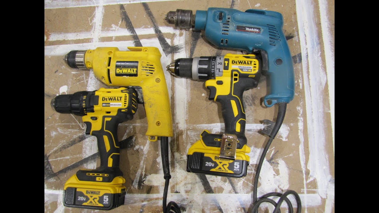 Corded vs. Cordless | Drills