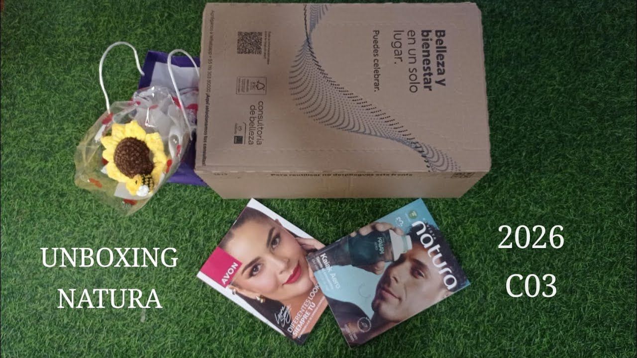 UNBOXING DE NATURA C03 2026 🧡