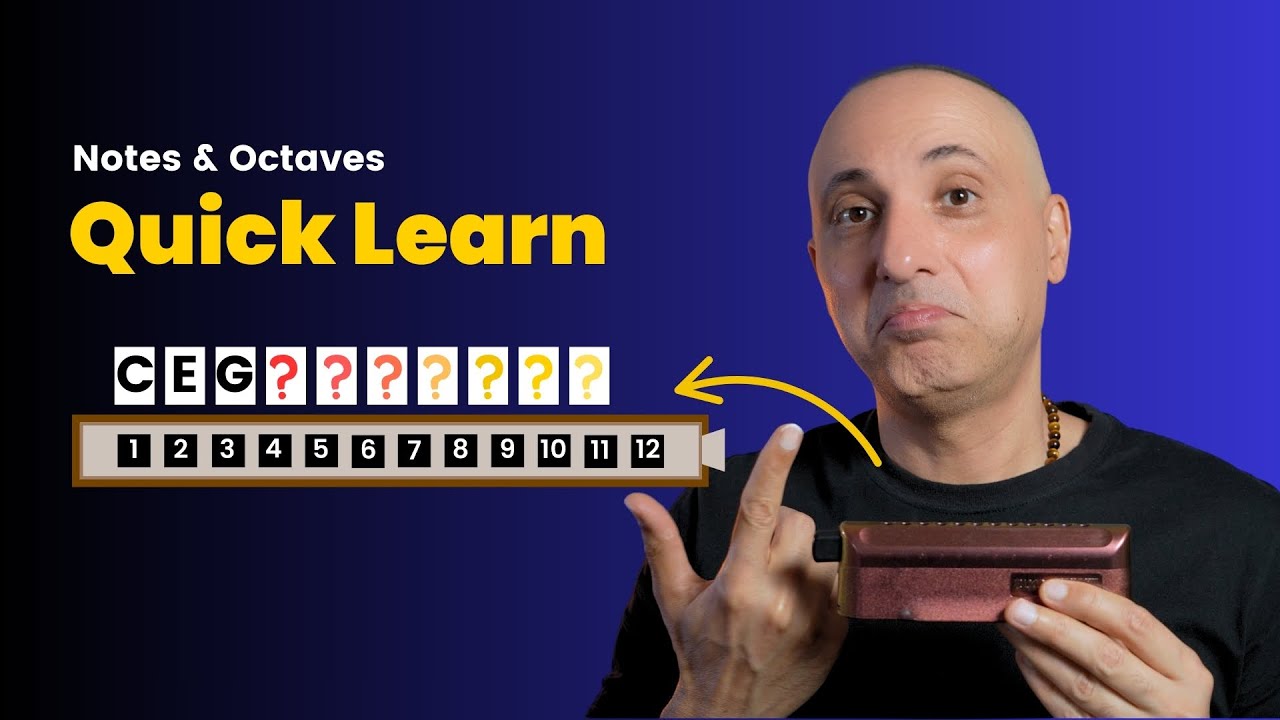 Learn Every Note on Your Chromatic Harmonica Fast!
